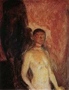 Edvard Munch Self Portrait in Hell china oil painting reproduction